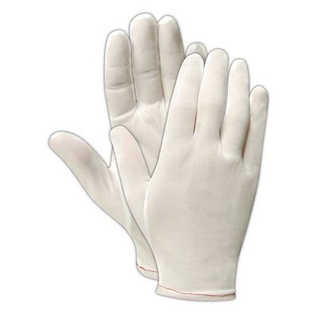 MAGID CleanMaster 7402 10 Nylon Tricot Gloves, 12PK 7402M